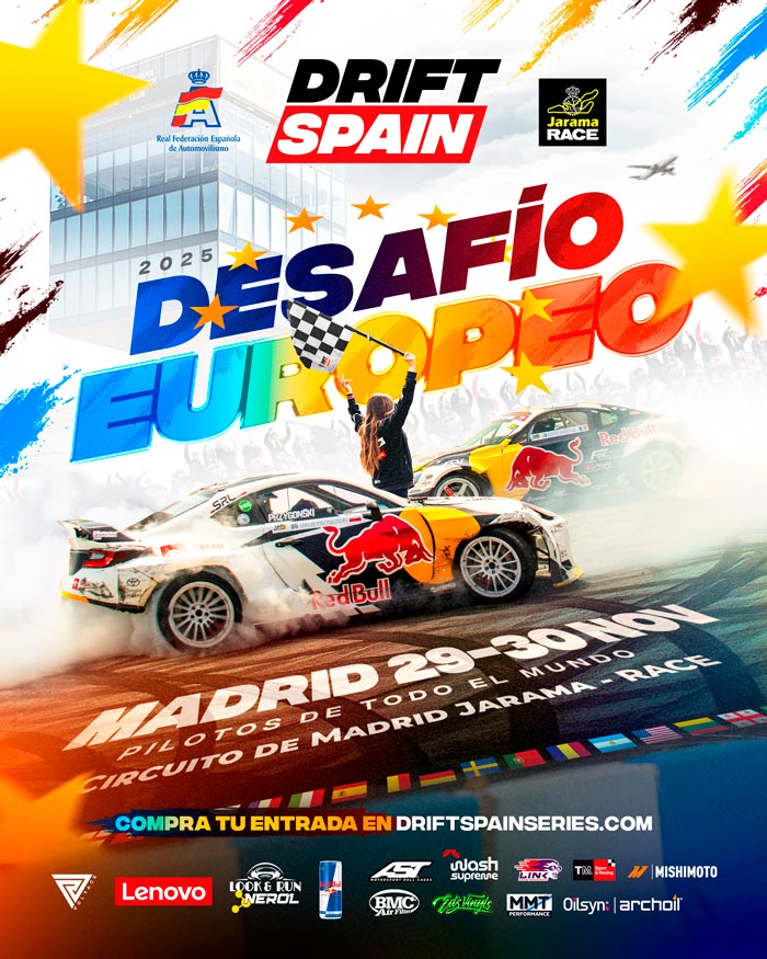 desafio-europeo-2025v Drift Spain, un campeonato nuevo