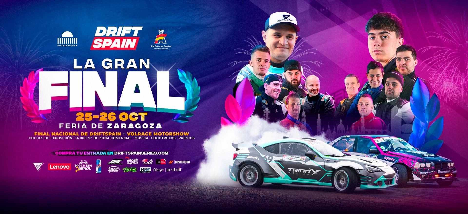 gran-final-2025-zaragoza-h Drift Spain, un campeonato nuevo