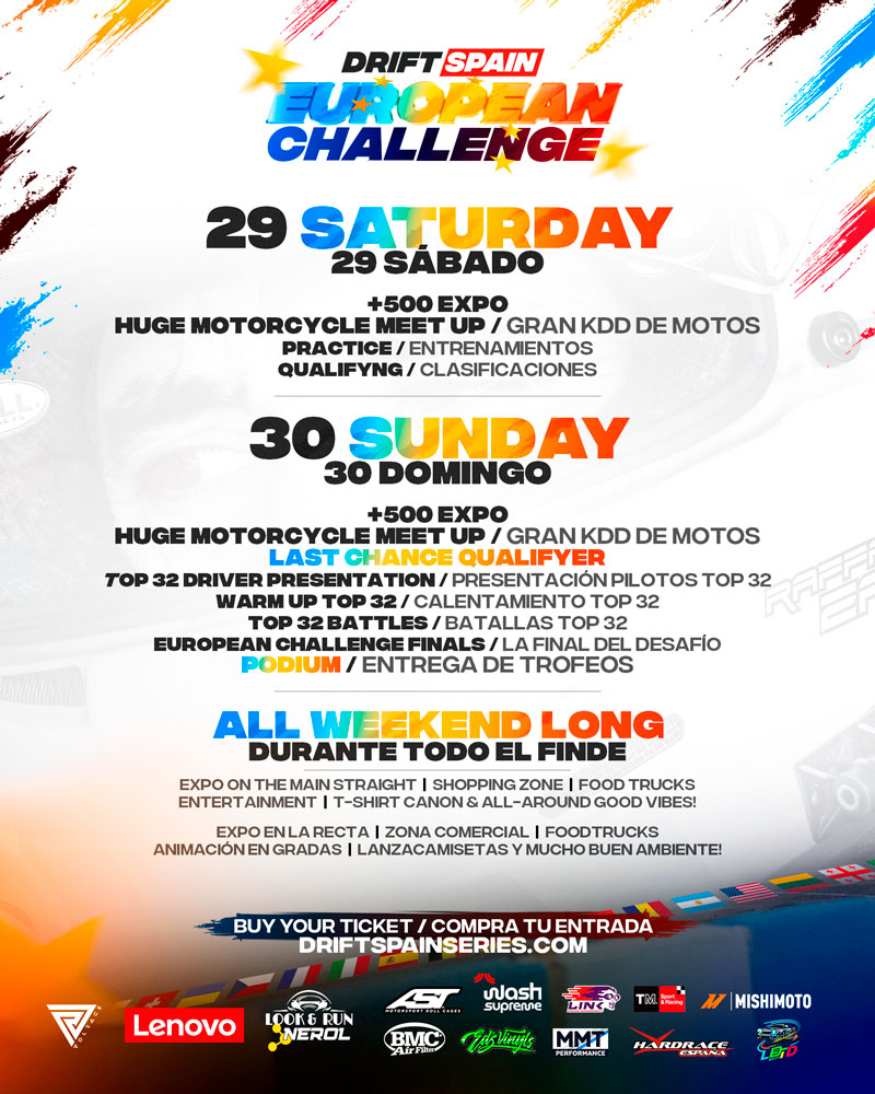 horarios-european-challenge-2025 horarios european challenge 2025