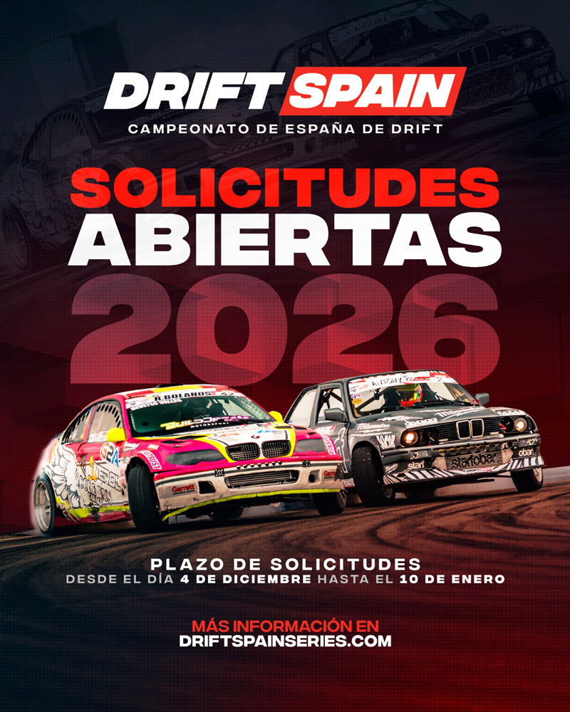 Solicitudes campeonato Drift Spain 2026